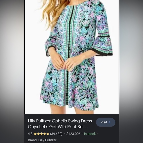 Lilly Pulitzer Dresses & Skirts - Lily Pulitzer Ophelia dress like new
